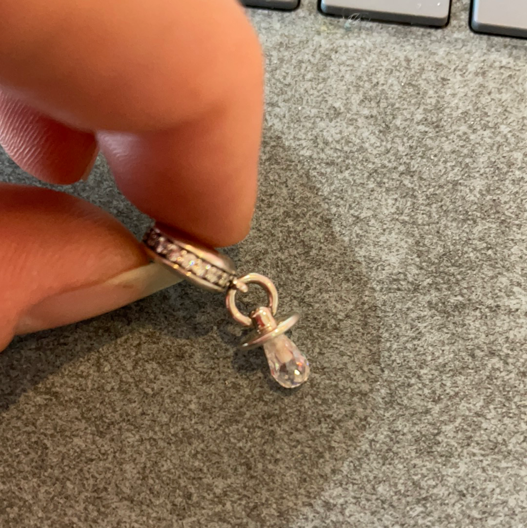Genuine Pandora Dummy Pacifier Charm Dangle