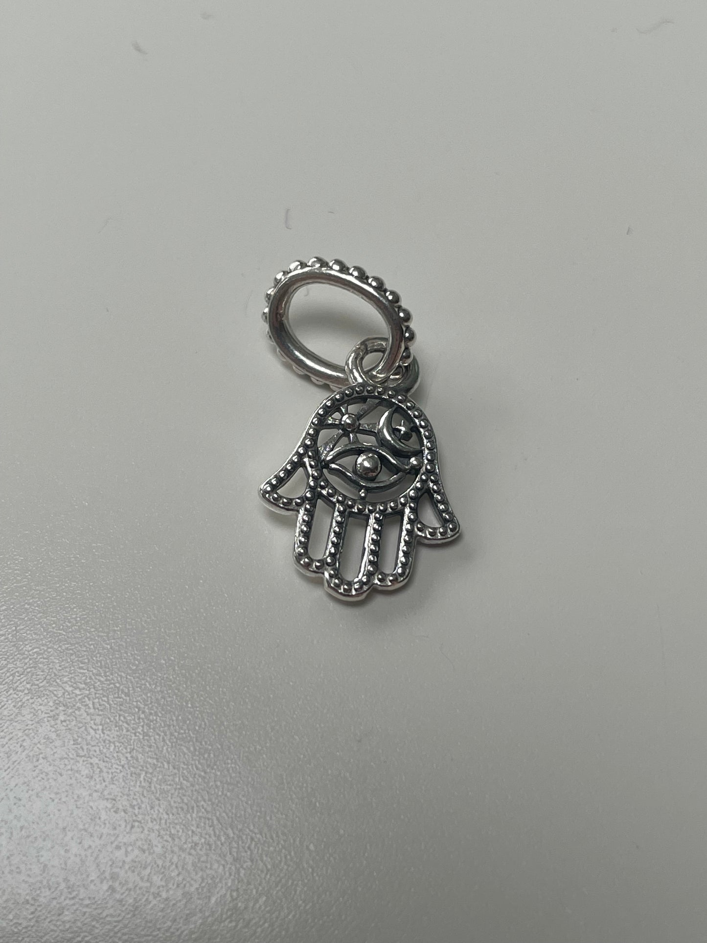 Genuine Pandora Hamsa Hand dangle Charm pendant - new style