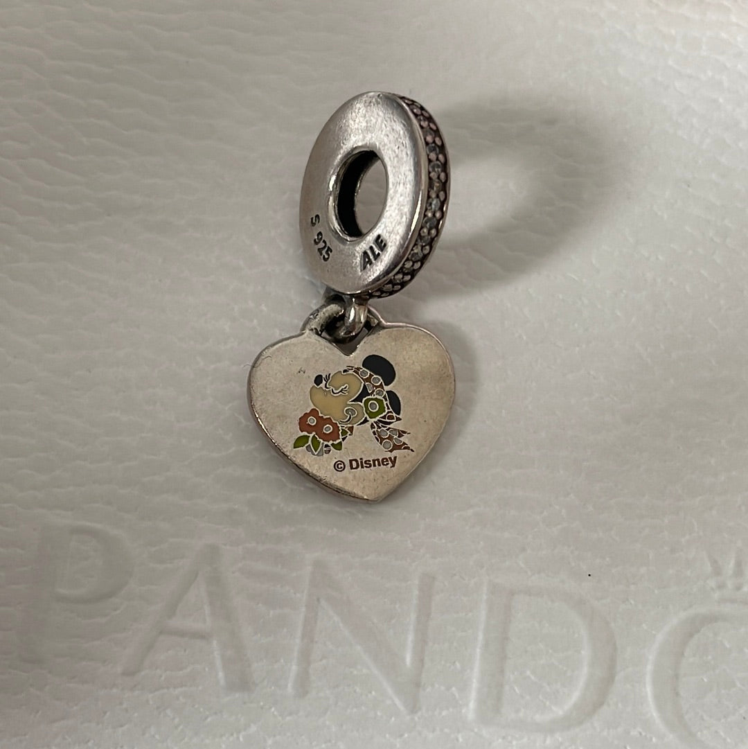 Genuine Pandora Disney Parks Exclusive Epcot Flower Festival 2018 Minnie Mouse Charm