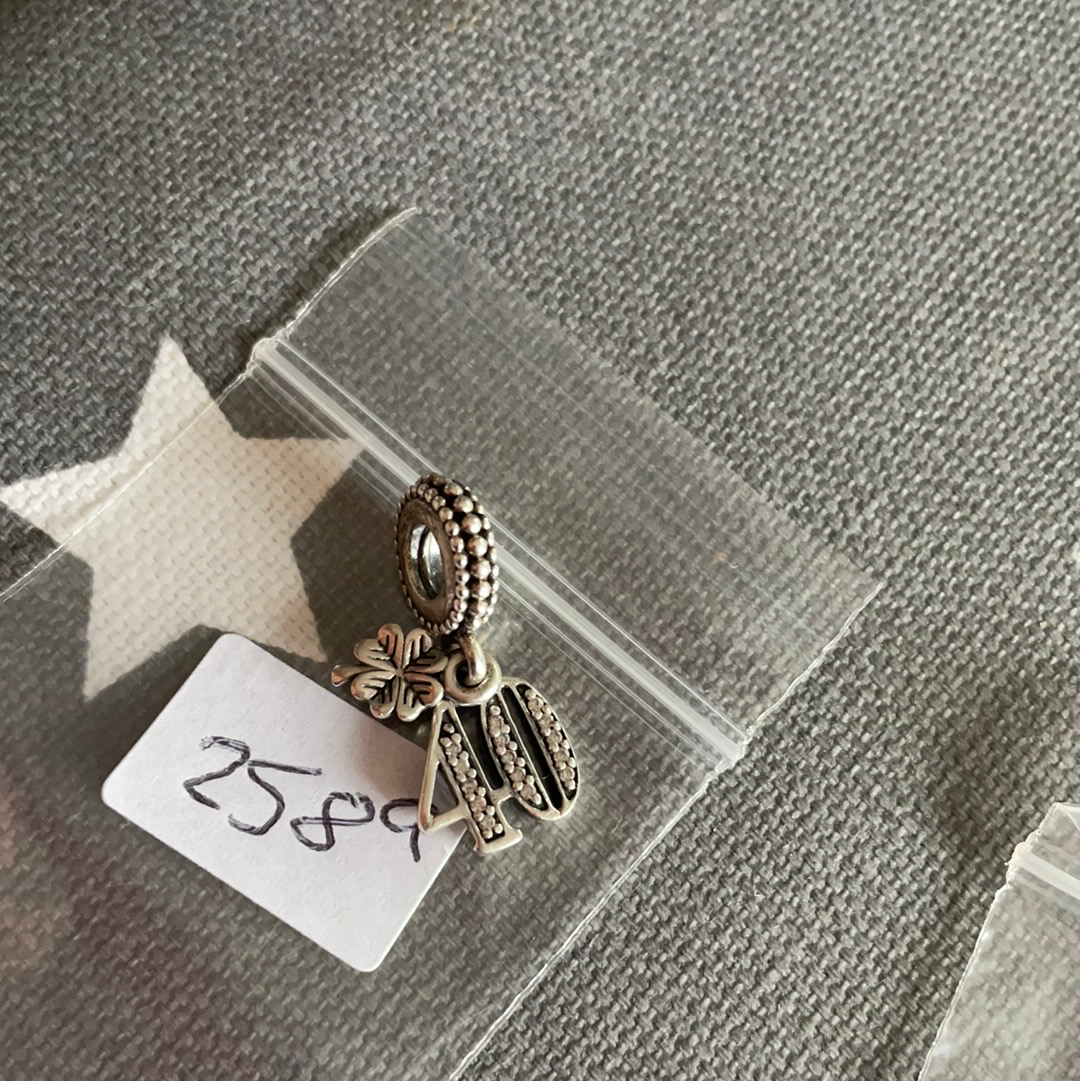 Genuine Pandora 40th Birthday Gift Present Charm
