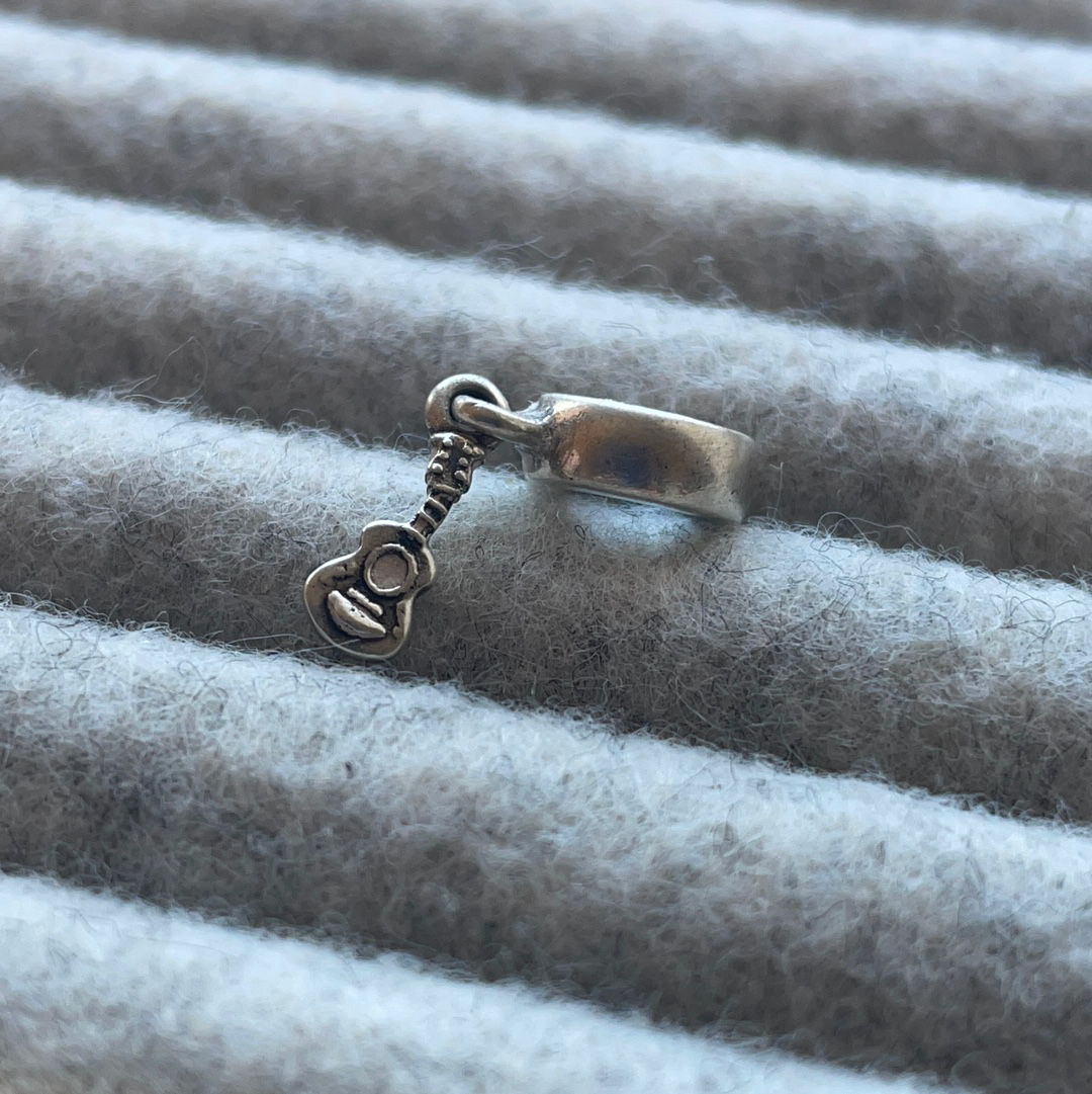 Genuine Pandora Guitar Retired Rare Charm