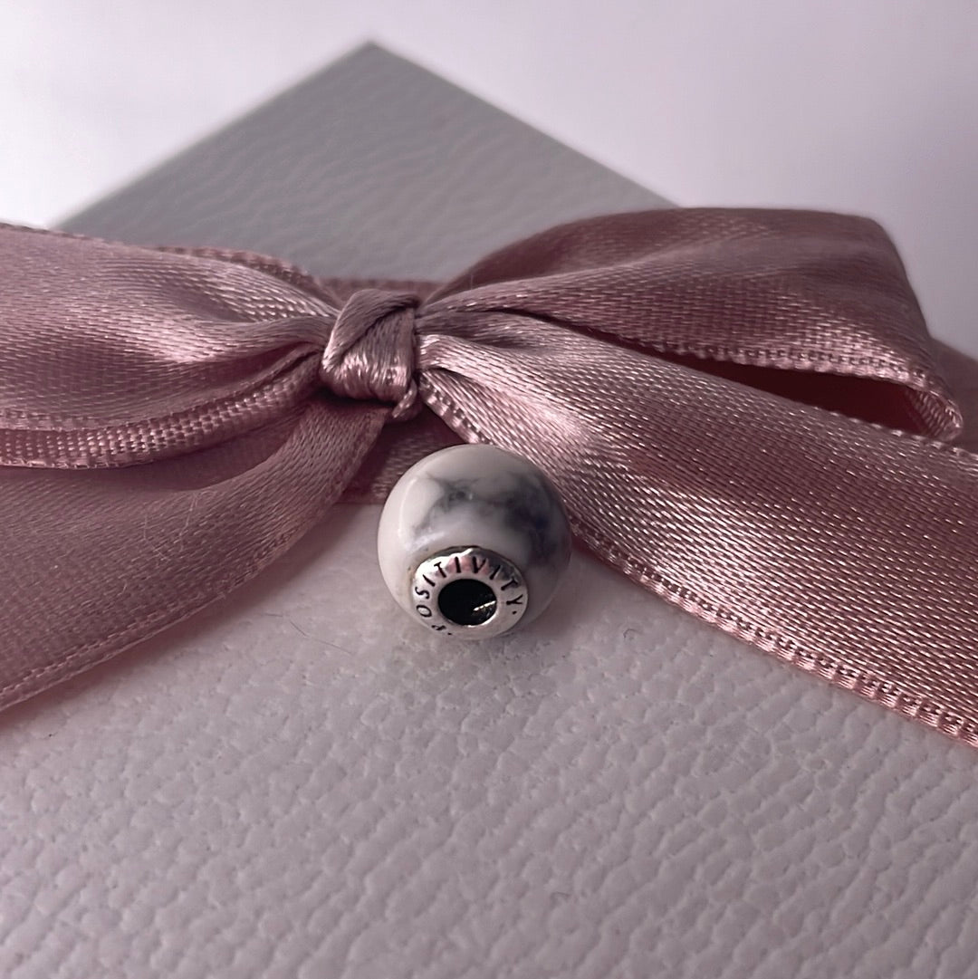 Genuine Pandora Essence Charm Marble Positivity Charm