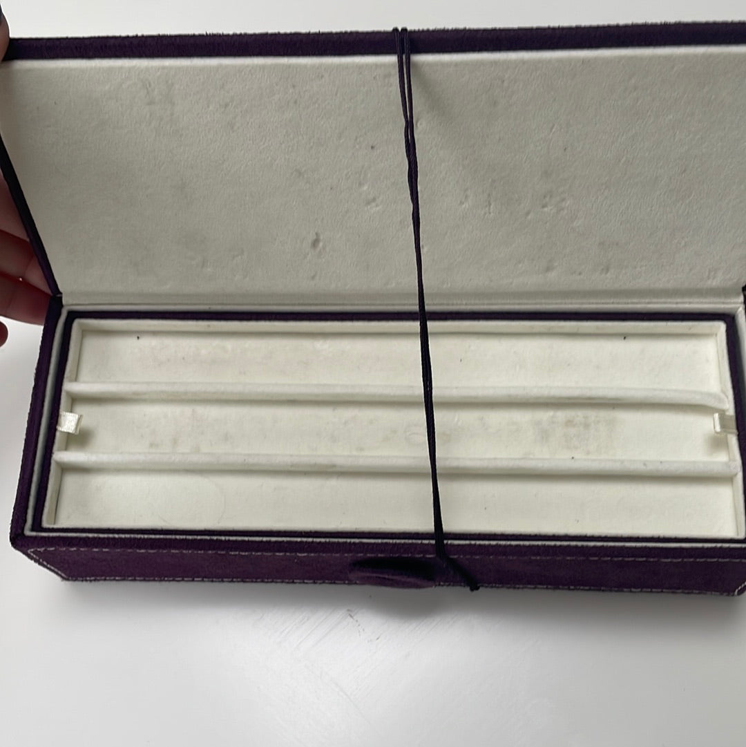 Genuine Pandora Retired Purple 3 Tier Jewellery Box