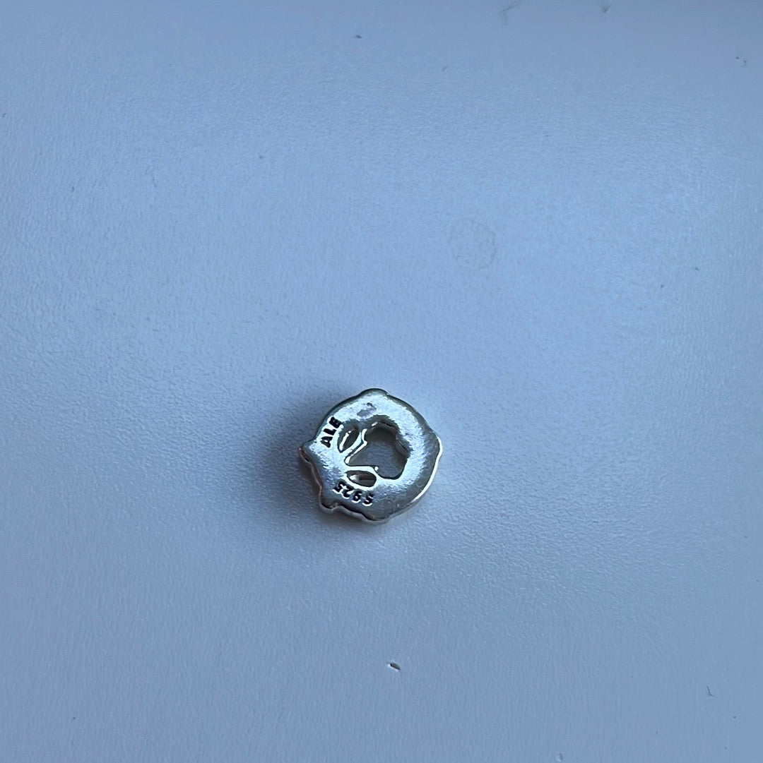 Genuine Pandora Floating Wreath Christmas Locket Petite Charm Santa Clause Xmas