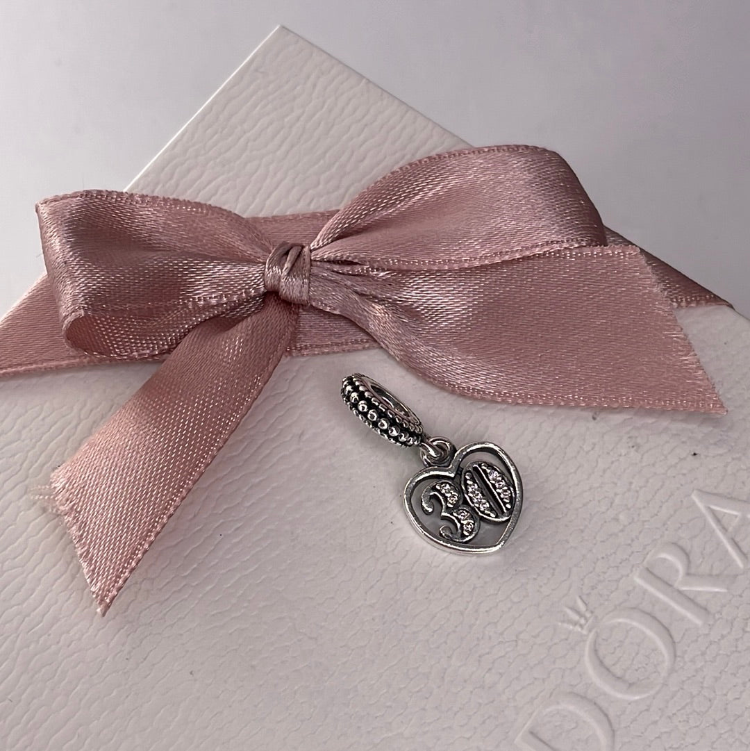 Genuine Pandora 30th Birthday Gift Present