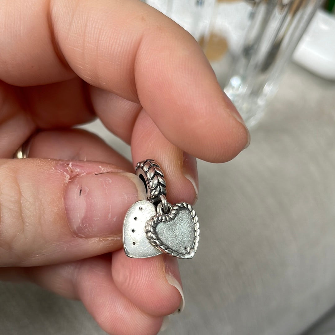 Genuine Pandora Seed Dangle Crop Wheat Sheaf Charm Dangle Charm 'The future is bright’