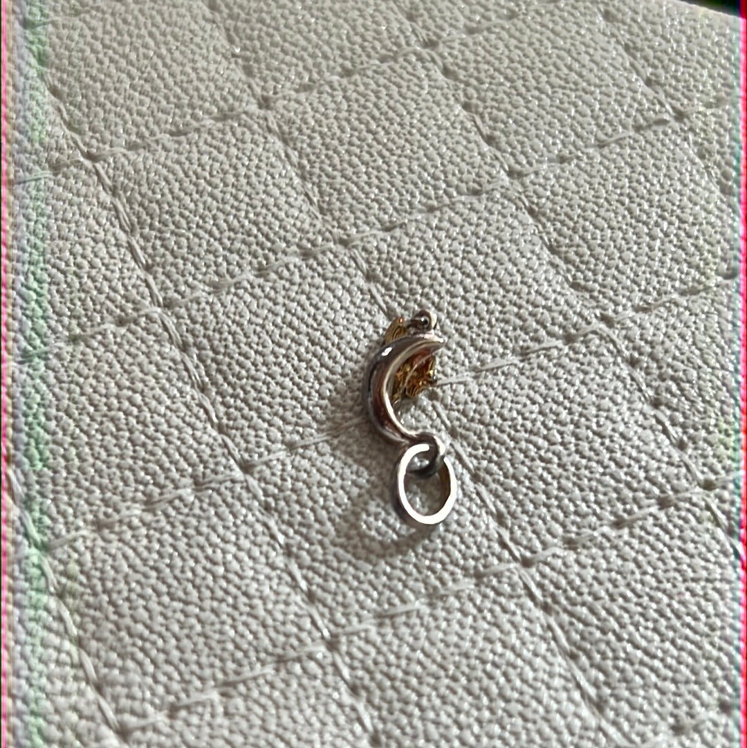 Genuine Links of London Mini Moon Two Tone fits on Sweetie Bracelet