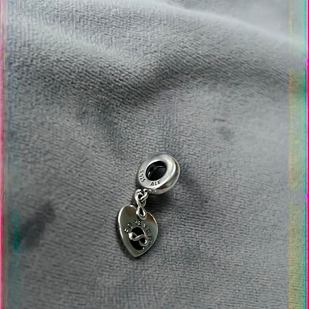 Genuine Pandora Forever Friends Best Friends Dangle Charm
