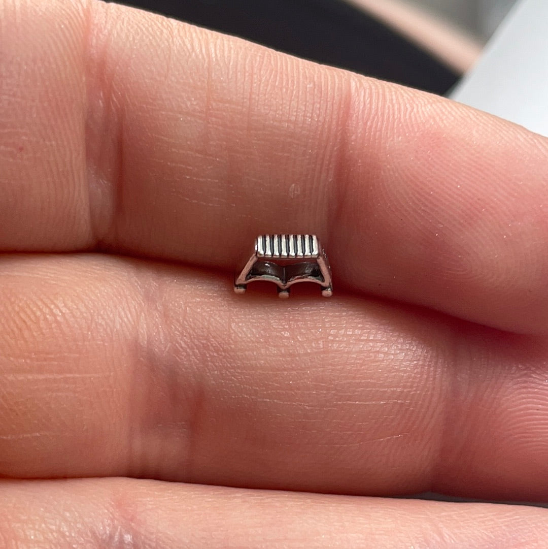 Genuine Pandora Crown Openwork Petite for MEMORY LOCKET