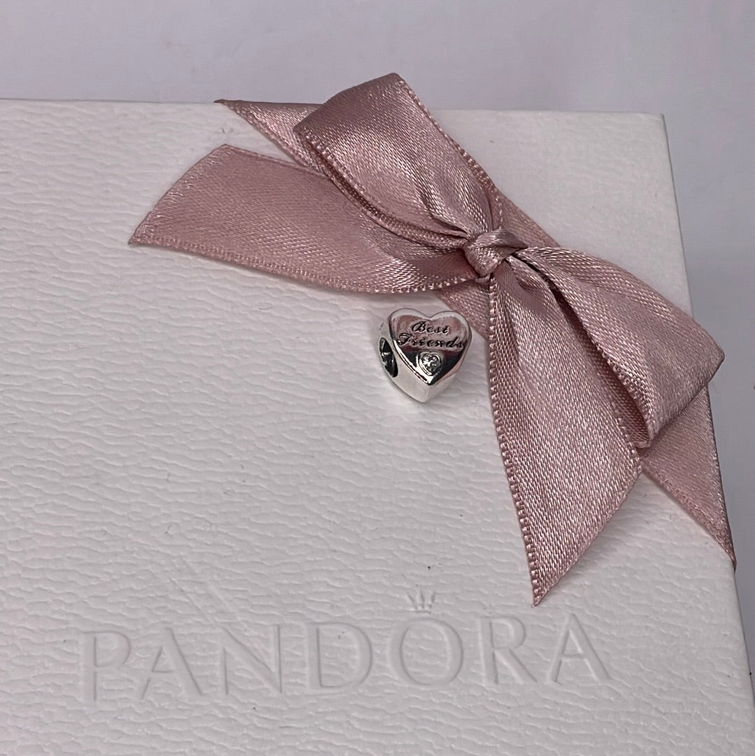 Genuine Pandora Best Friends Heart Charm