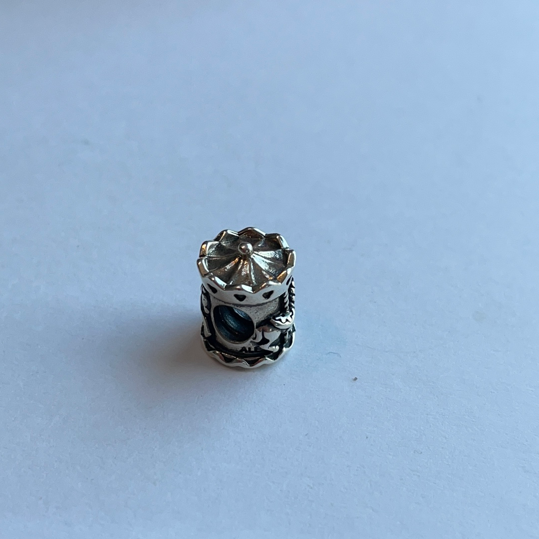 Genuine Pandora Two Tone Merry Go Round Carousel Charm