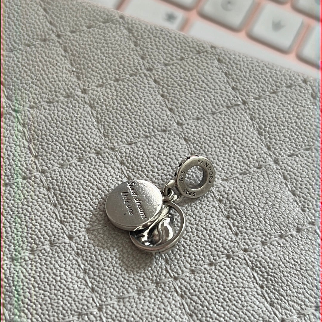 Genuine Pandora Disney Dumbo Sweet Dreams Little One Enamel Dangle Charm
