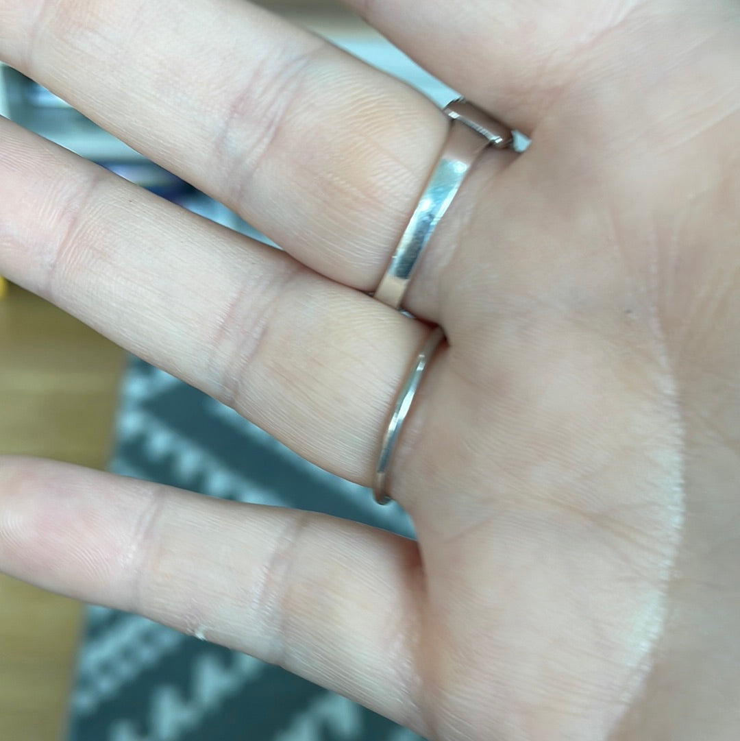 Genuine Pandora Sea Blue 54 Birthstone Ring