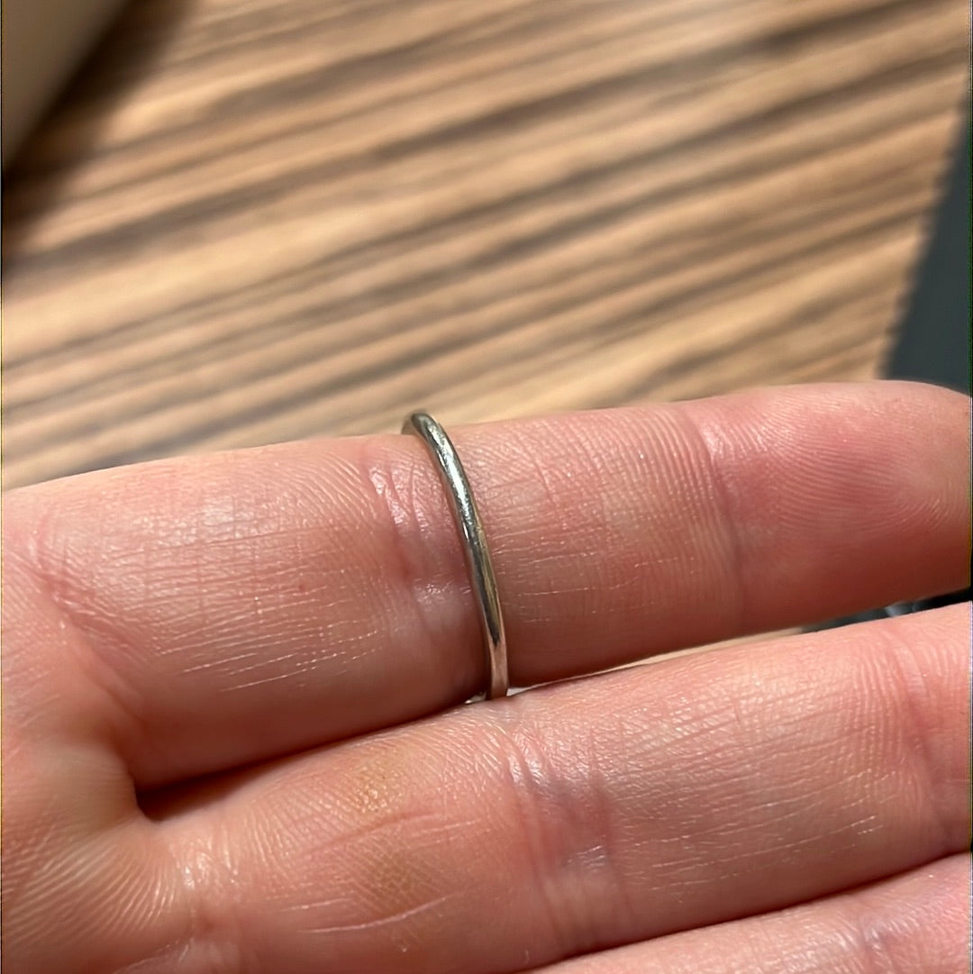 Genuine Pandora 14k Gold Two Tone Pearl Heart Size 54
