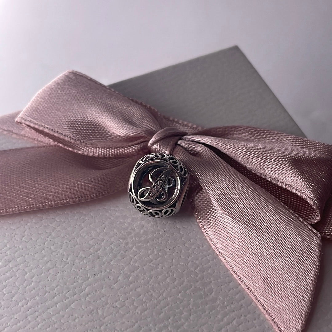 Genuine Pandora Vintage Letter J Charm
