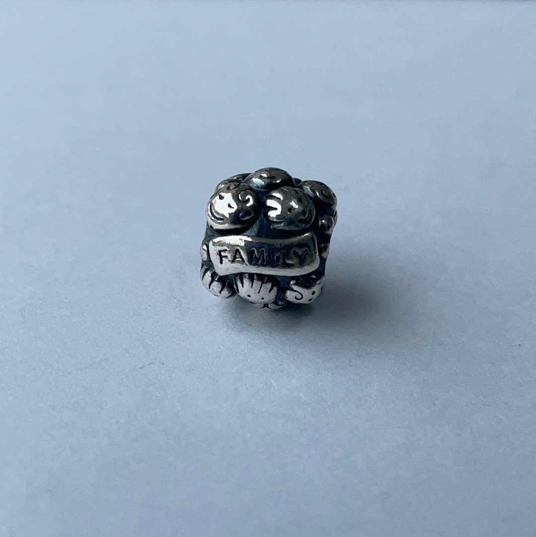 Genuine Pandora Family Charm Faces Charm