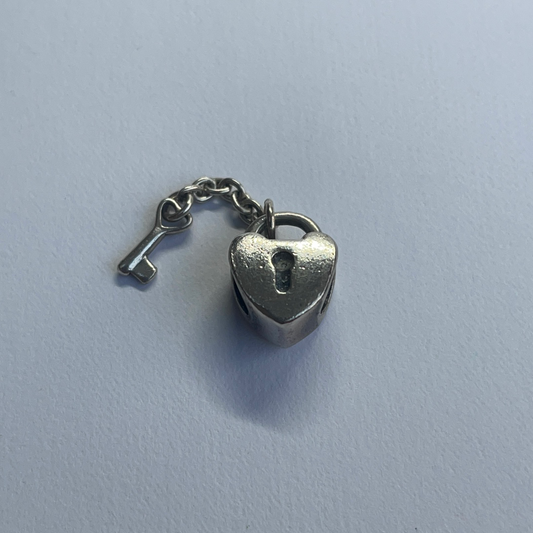 Genuine Pandora Lock and Key in Silver