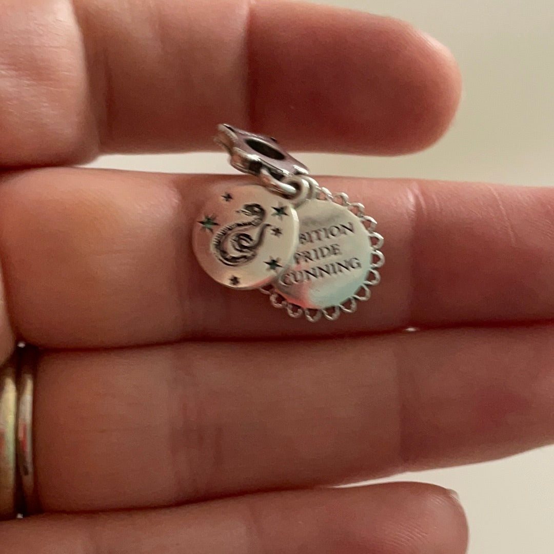 Genuine Pandora Harry Potter Charm Slytherin House