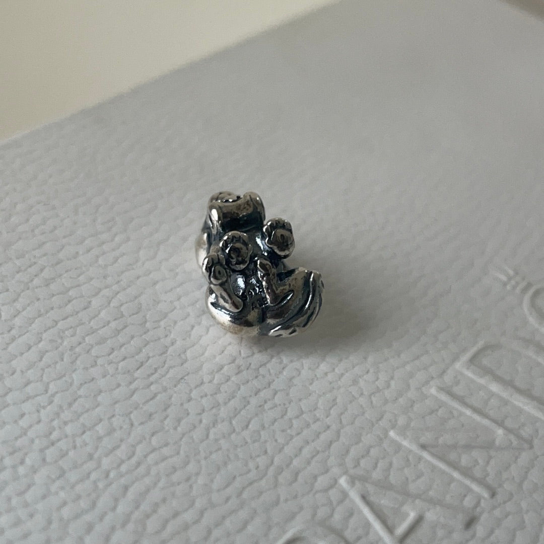 Genuine Pandora ST Bernard Service Dog / medical response Charm