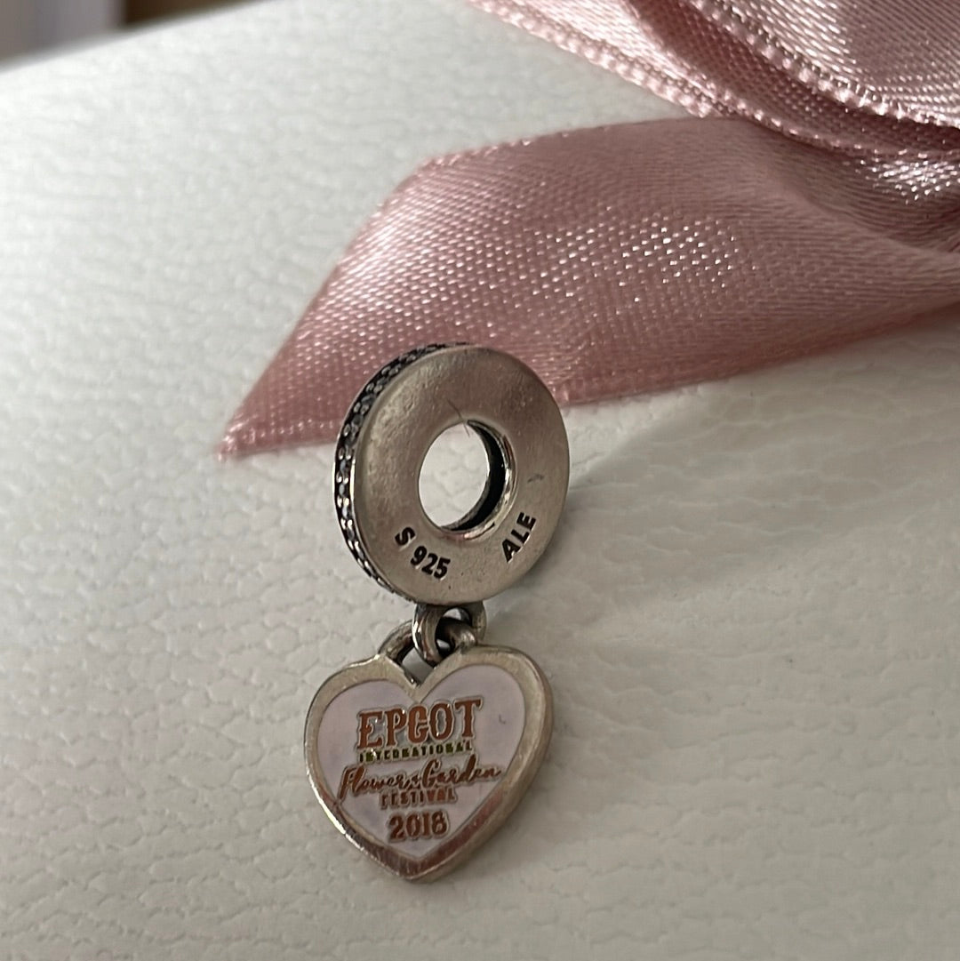 Genuine Pandora Disney Parks Exclusive Epcot Flower Festival 2018 Minnie Mouse Charm