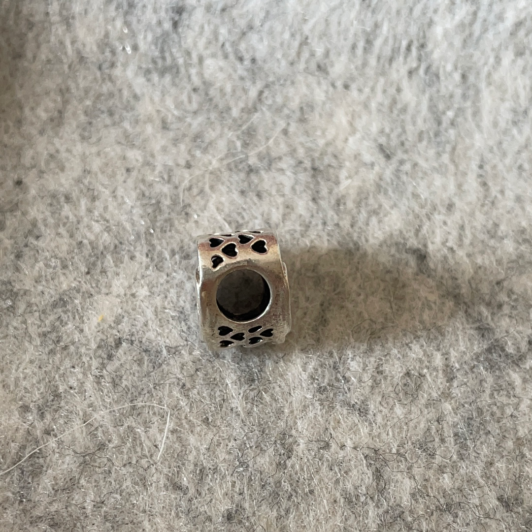 Genuine Pandora Mum Mom Heart Charm Gift Pave Charm