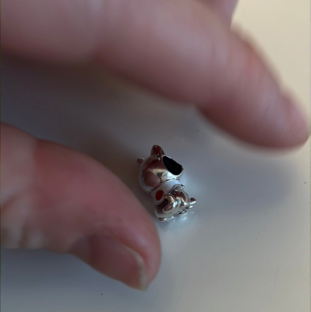 Genuine Pandora Japanese Akita Inu Dog Charm