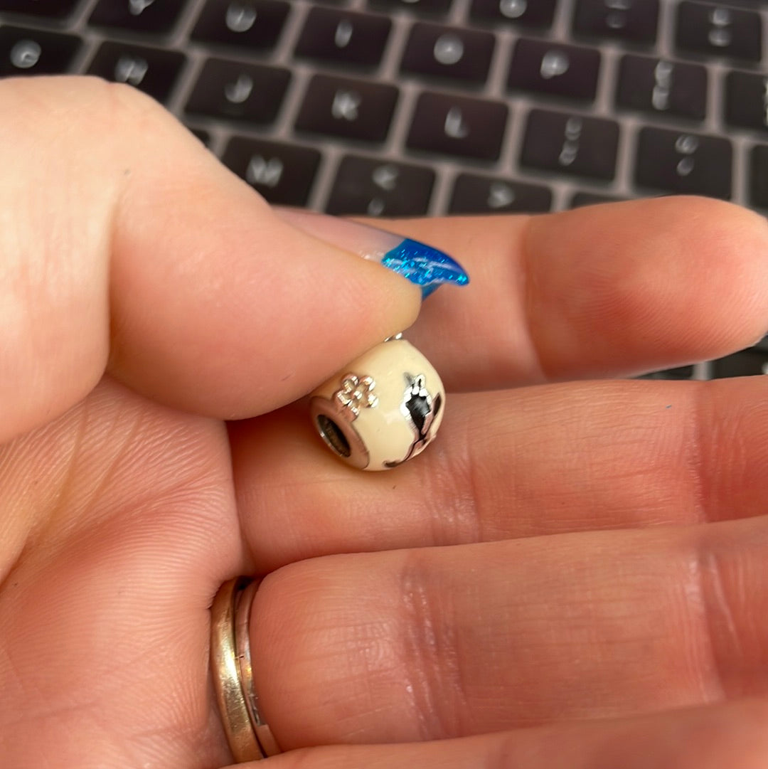 Genuine Pandora Mary Poppins Enamel Charm HTF