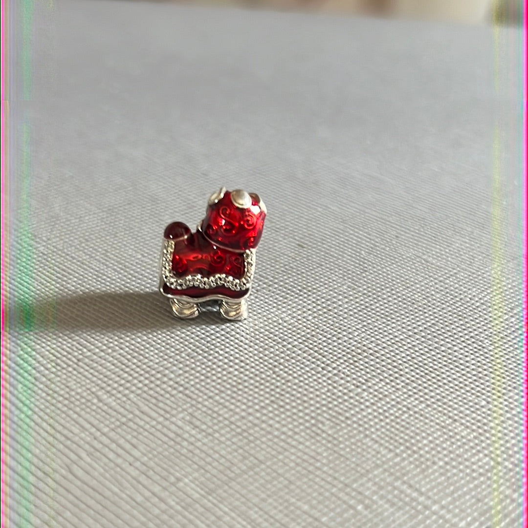 Genuine Pandora RARE Exclusive Brand New Lion Lunar New Year Dragon Charm Rare