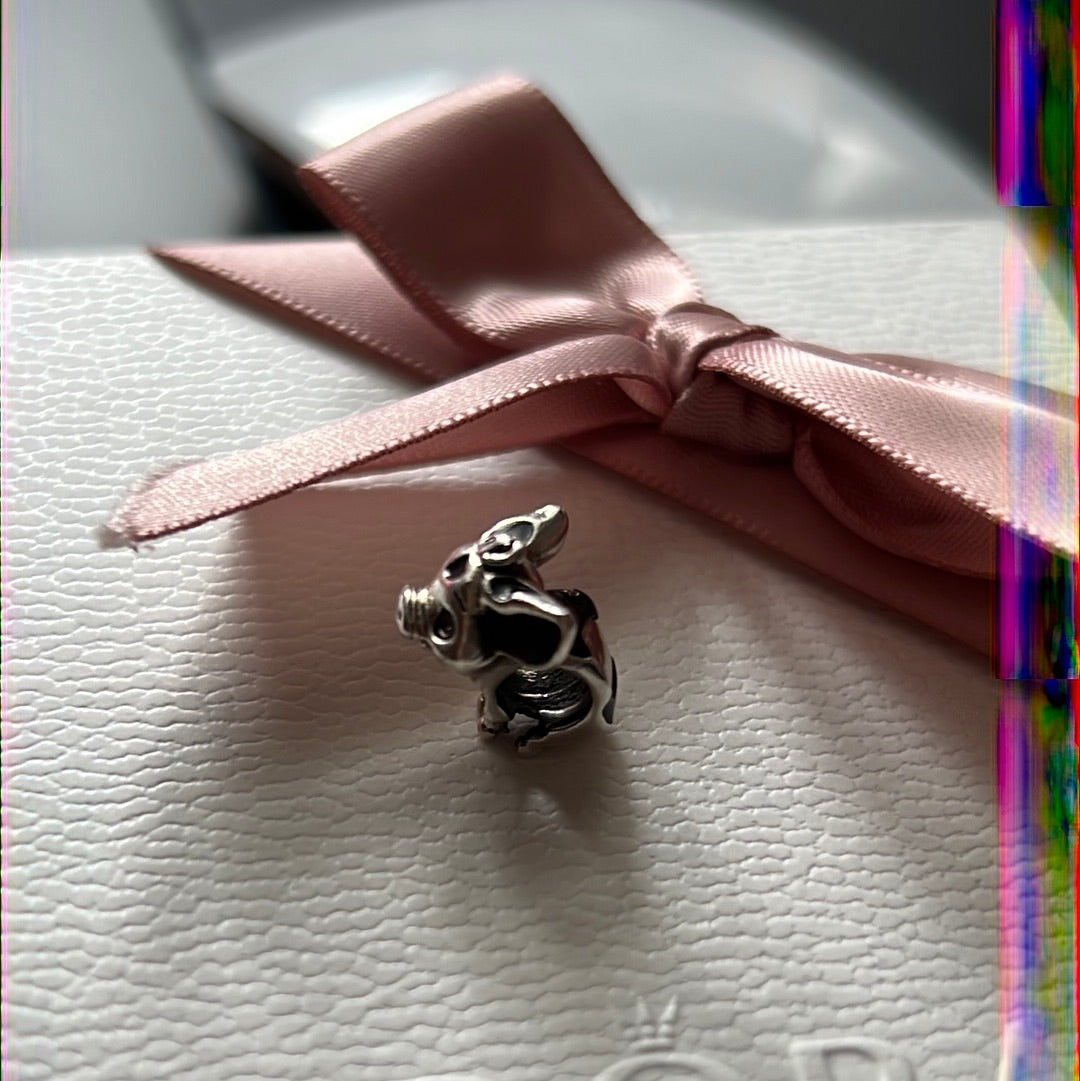 Genuine Pandora Disney Moana Enamel Pua Pig Animal Charm
