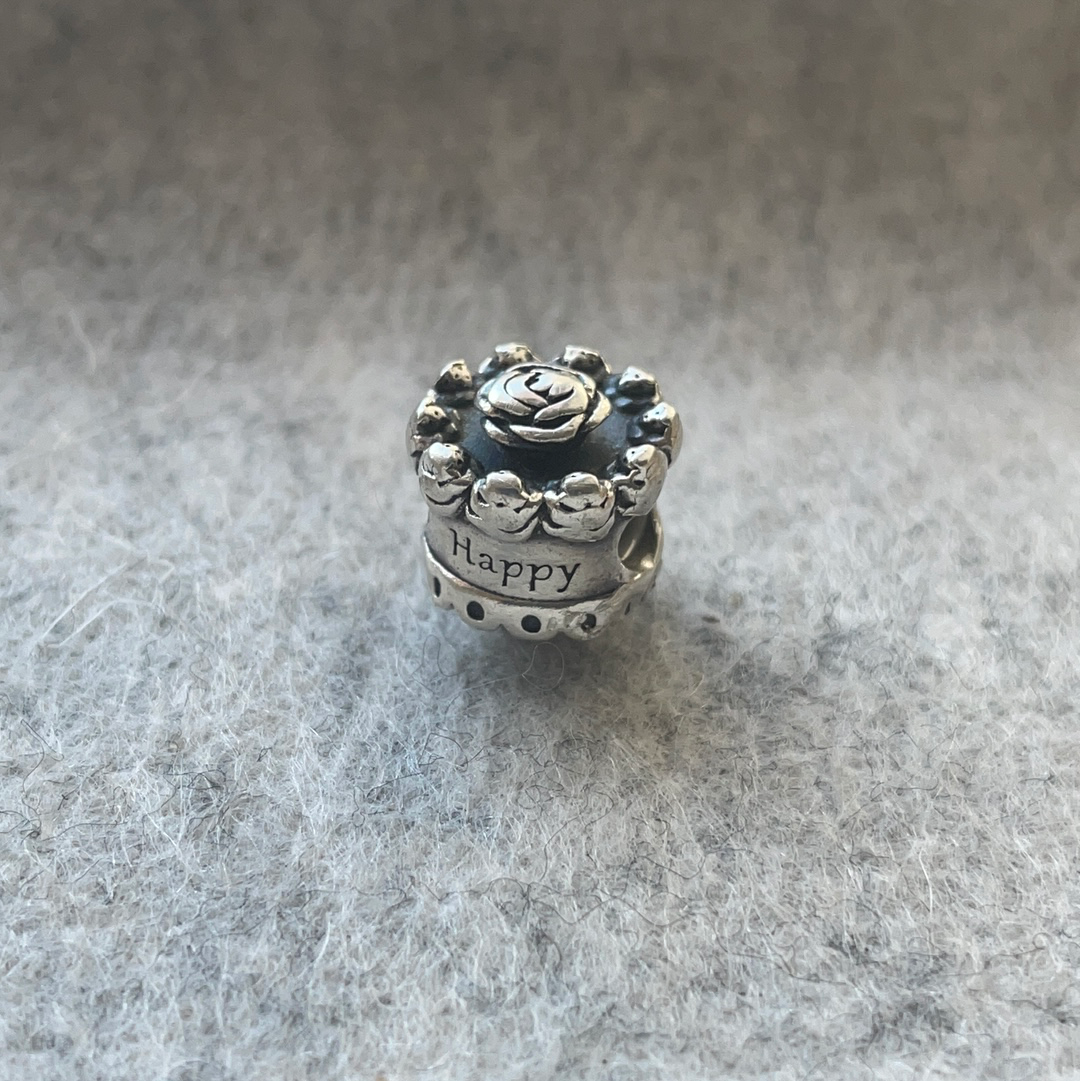 Genuine Pandora Birthday Cake Charm