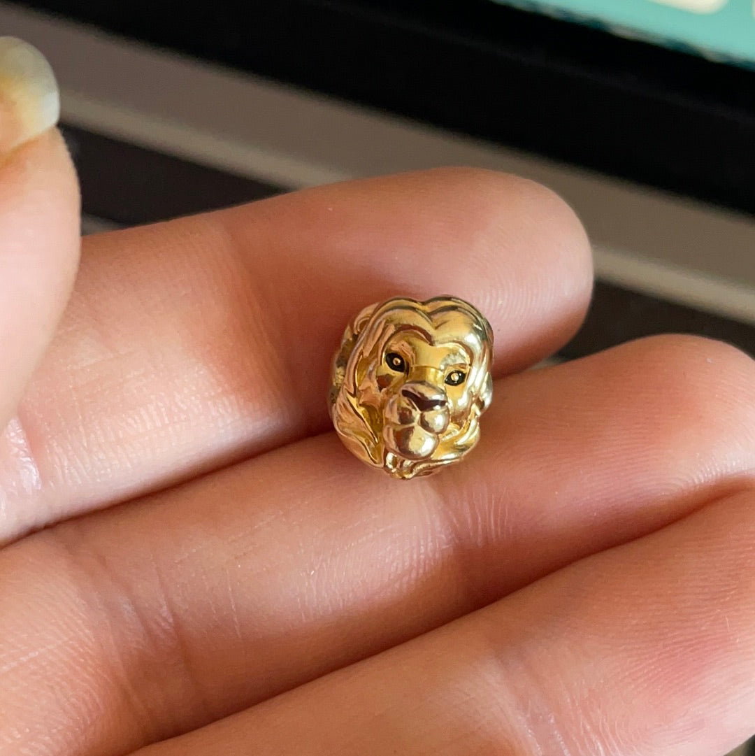 Genuine Pandora Disney Shine Gold Lion King Simba Mufasa Head Charm