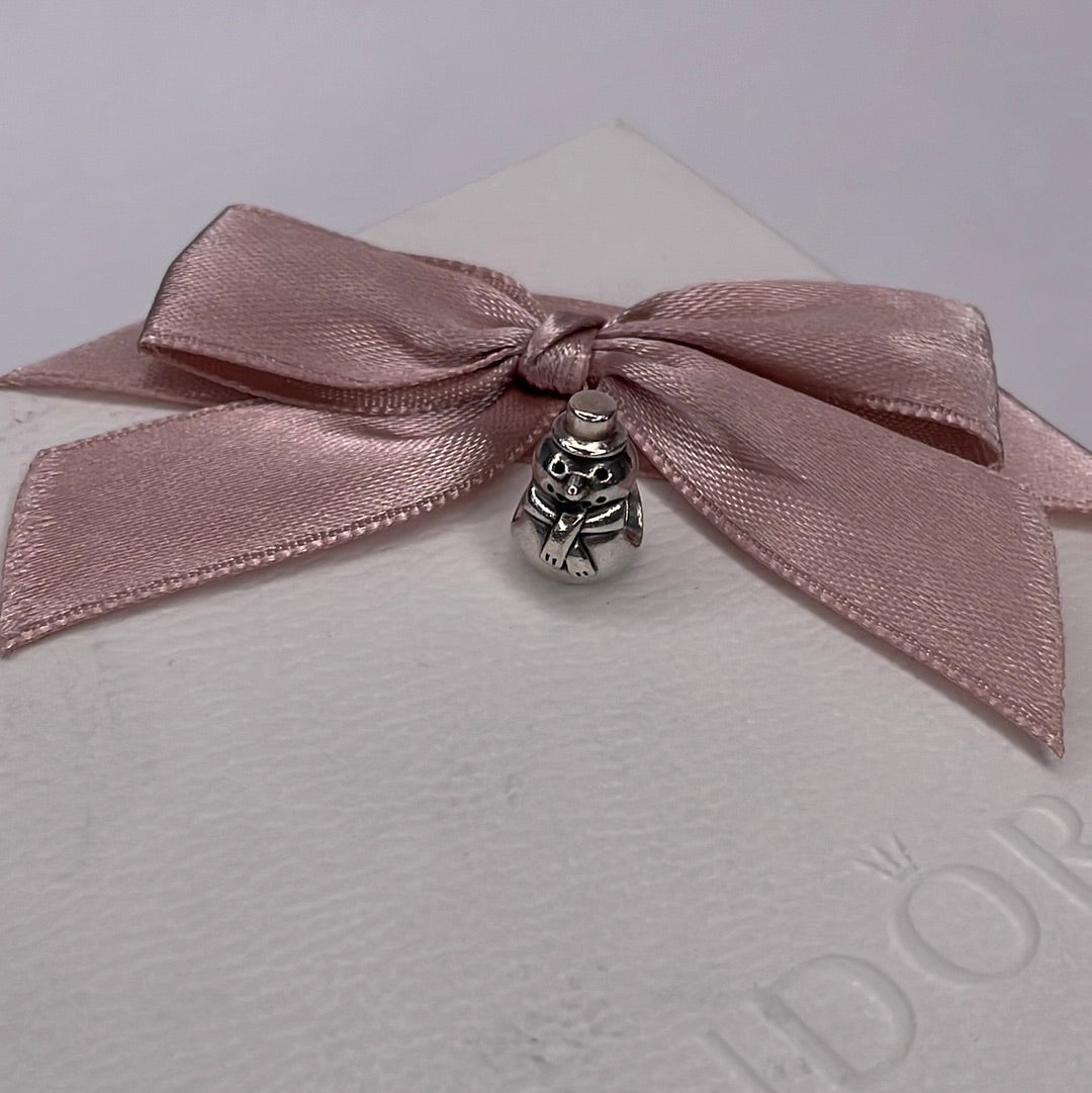 Genuine Pandora Snowman Christmas Xmas Charm