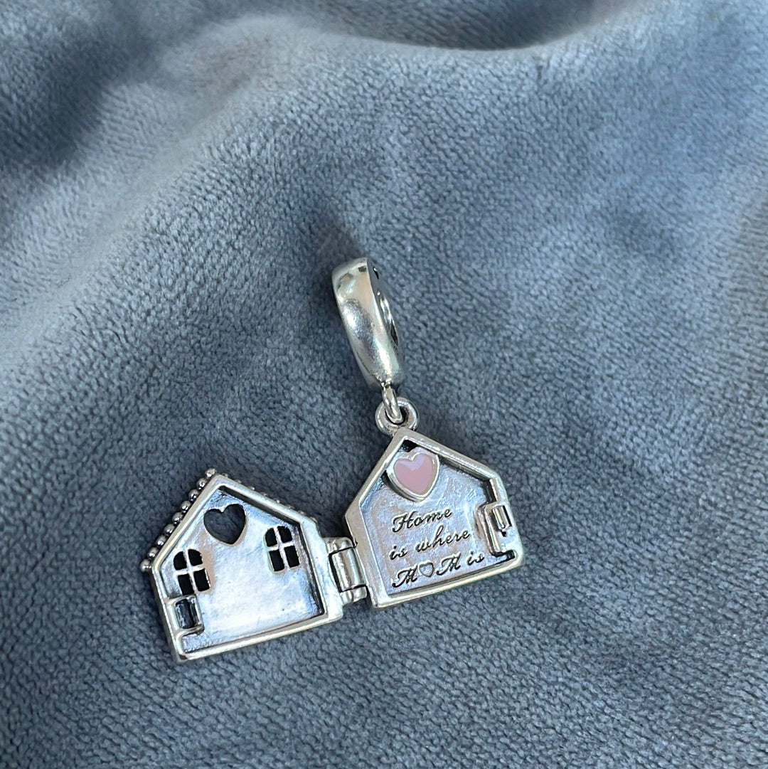 Genuine Pandora Dangle Mum's House Openable Dangle Charm