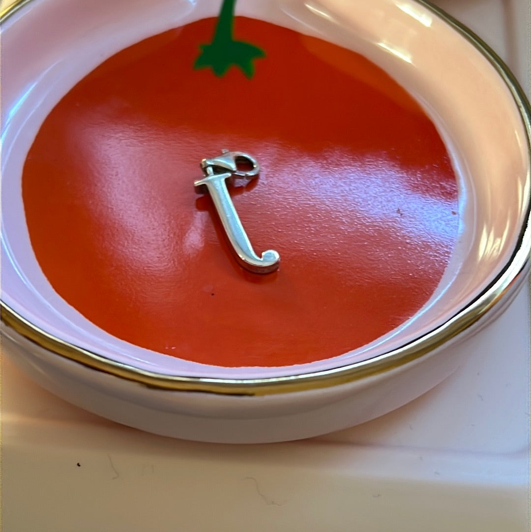 Genuine Thomas Sabo Sterling Silver Dangle Clip Letter L Charm