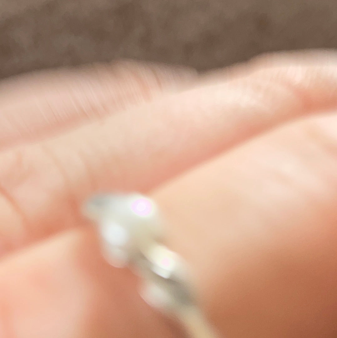 Genuine Pandora Pearl Bow Ring Sizes