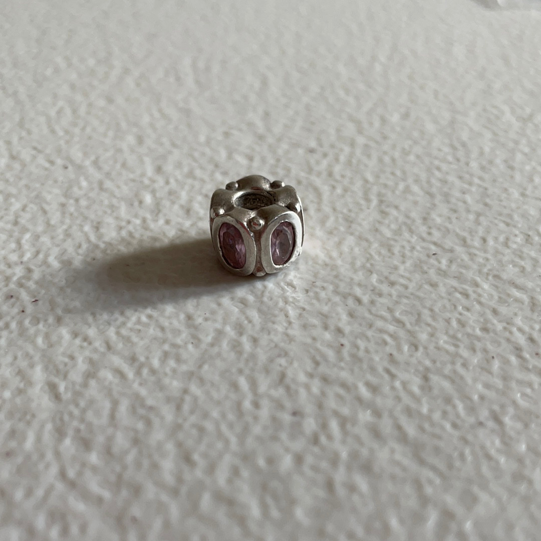 Unbranded Oval Light Charm Pink