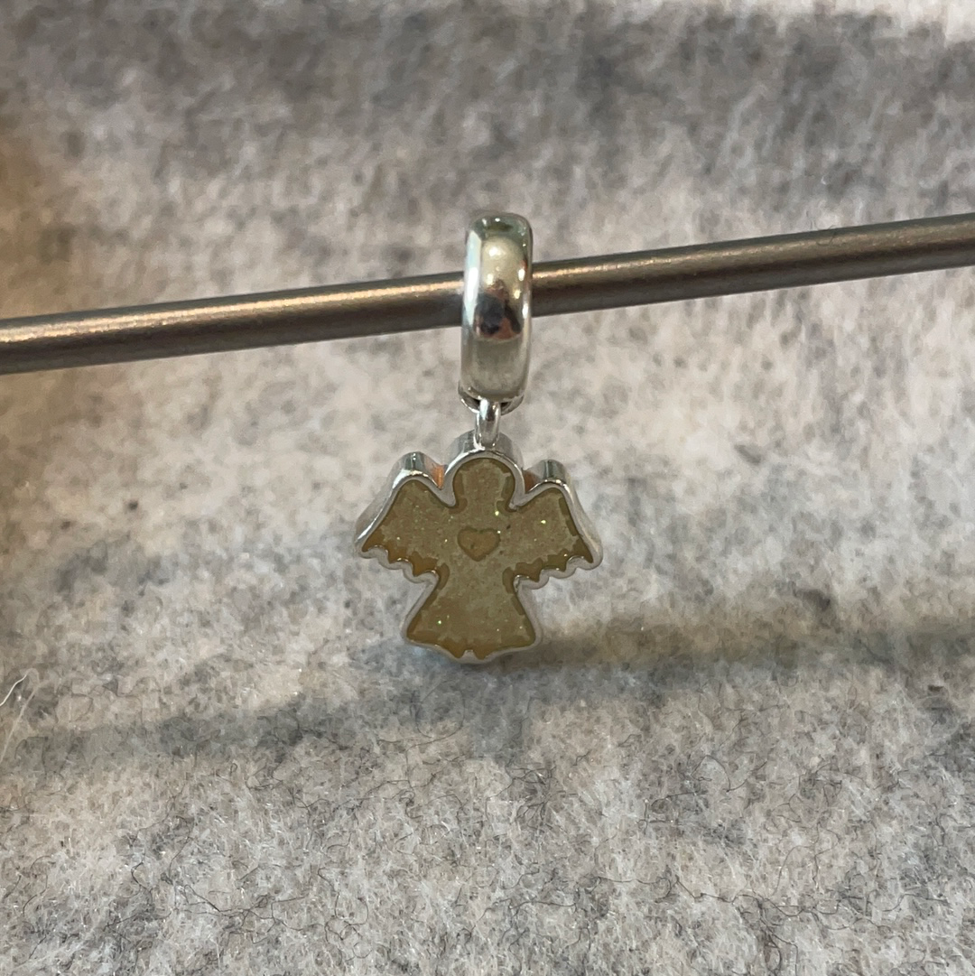 Genuine Pandora Angel Enamel Charm Xmas Christmas