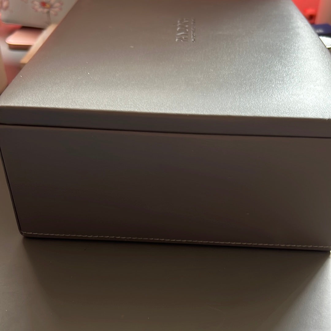 Genuine Pandora Jewellery Box Mink Grey With 2 Layers