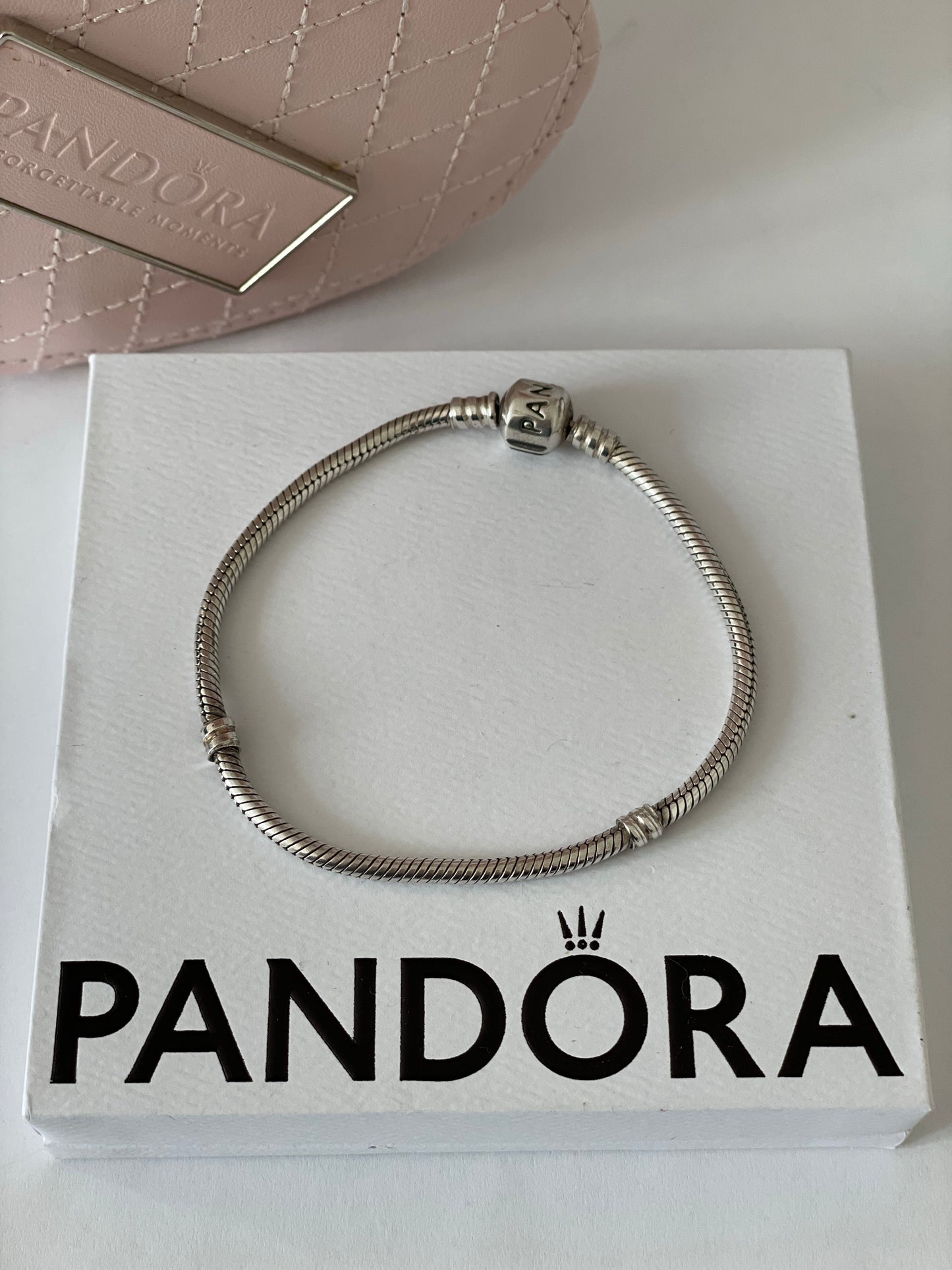 Genuine Pandora Snake Chain Moments Original Bracelet