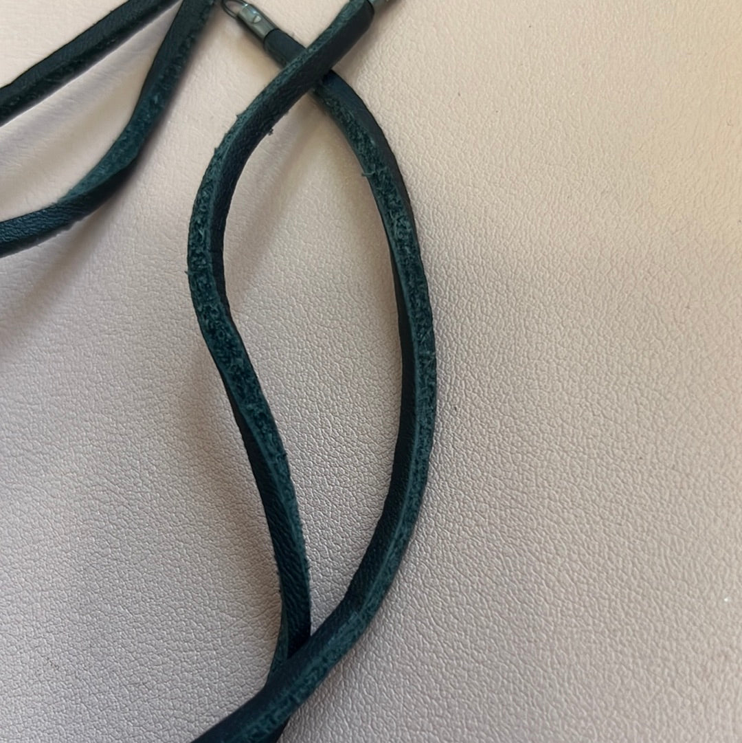 Genuine Trollbeads Black Leather Bracelet