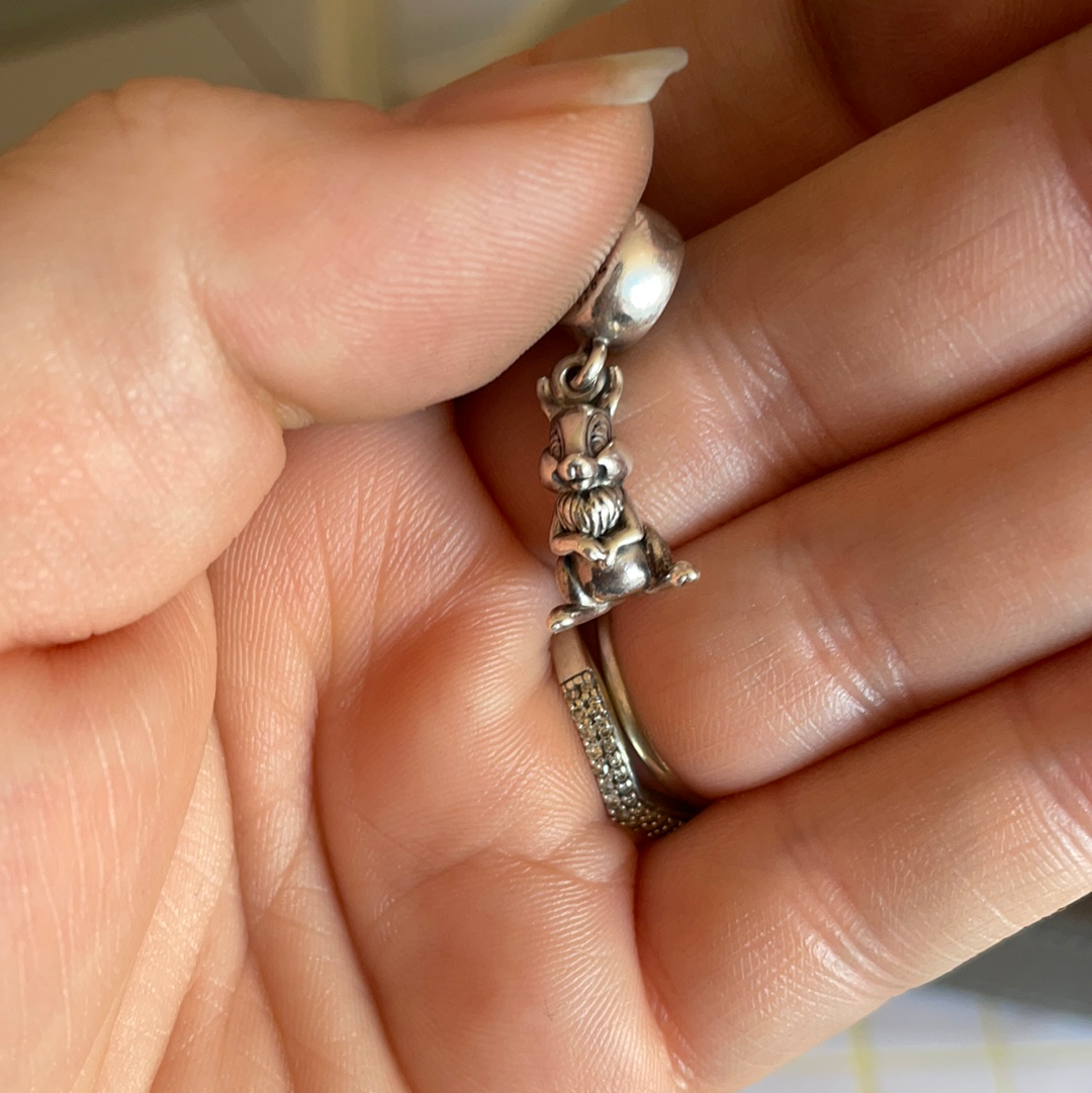 Genuine Pandora Thumber Rabbit Bunny Disney Dangle
