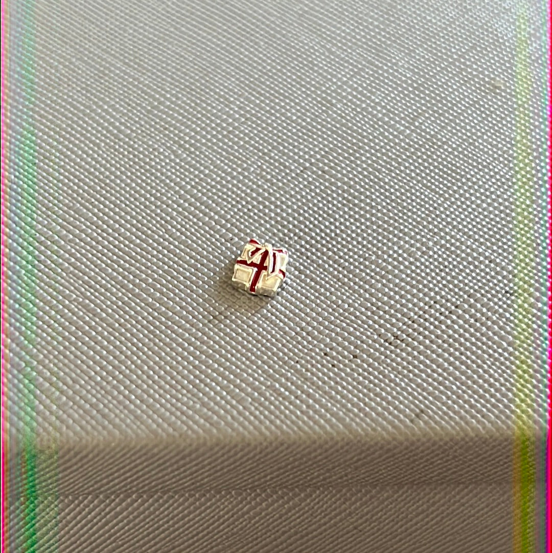 Genuine Pandora Enamel Present Petite Charm