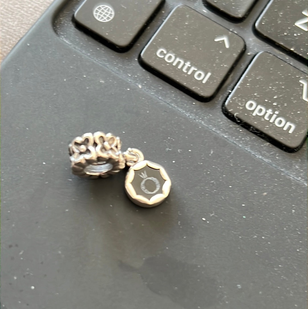 Genuine Pandora Cameo Rare Taurus Star Sign Horoscope Charm
