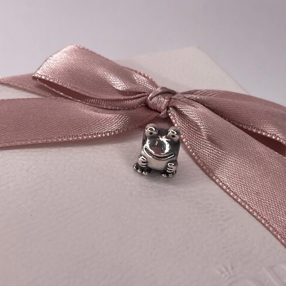 Genuine Pandora Retired Frog Animal Charm