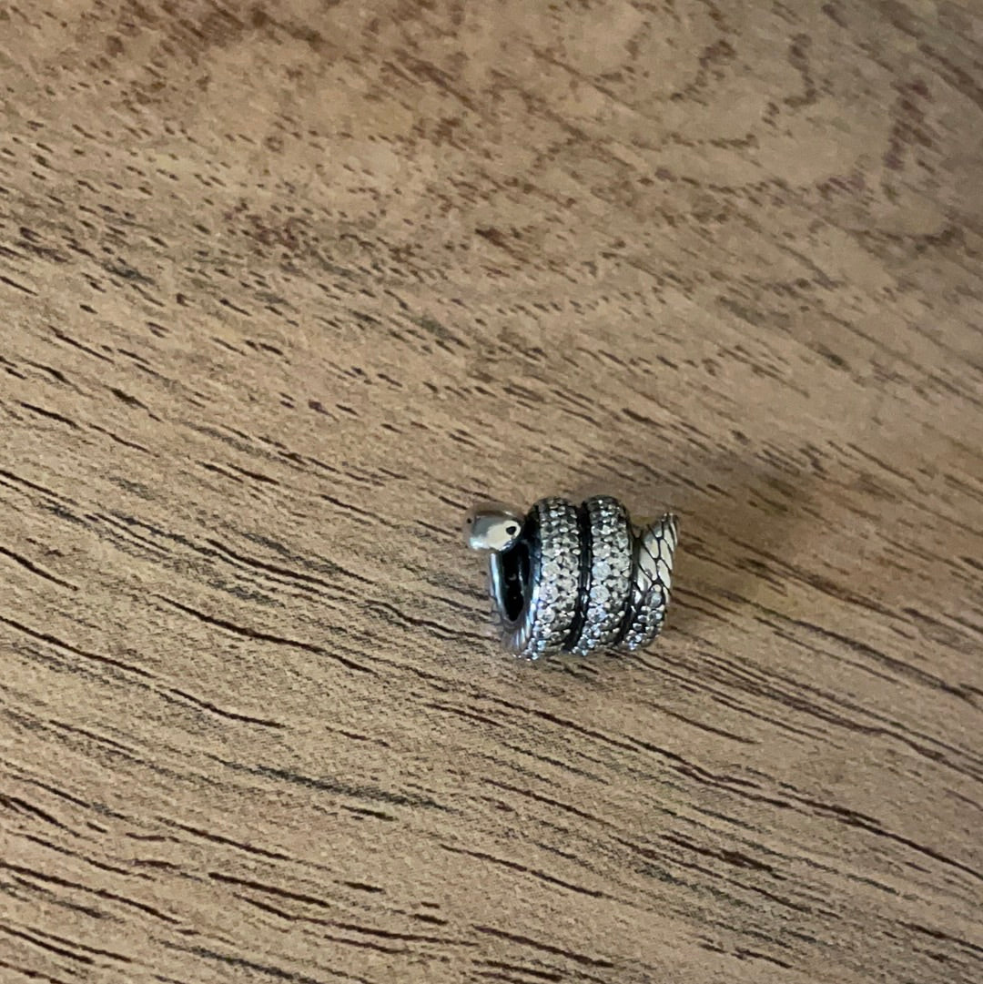 Genuine Pandora Snake Pave Animal Charm