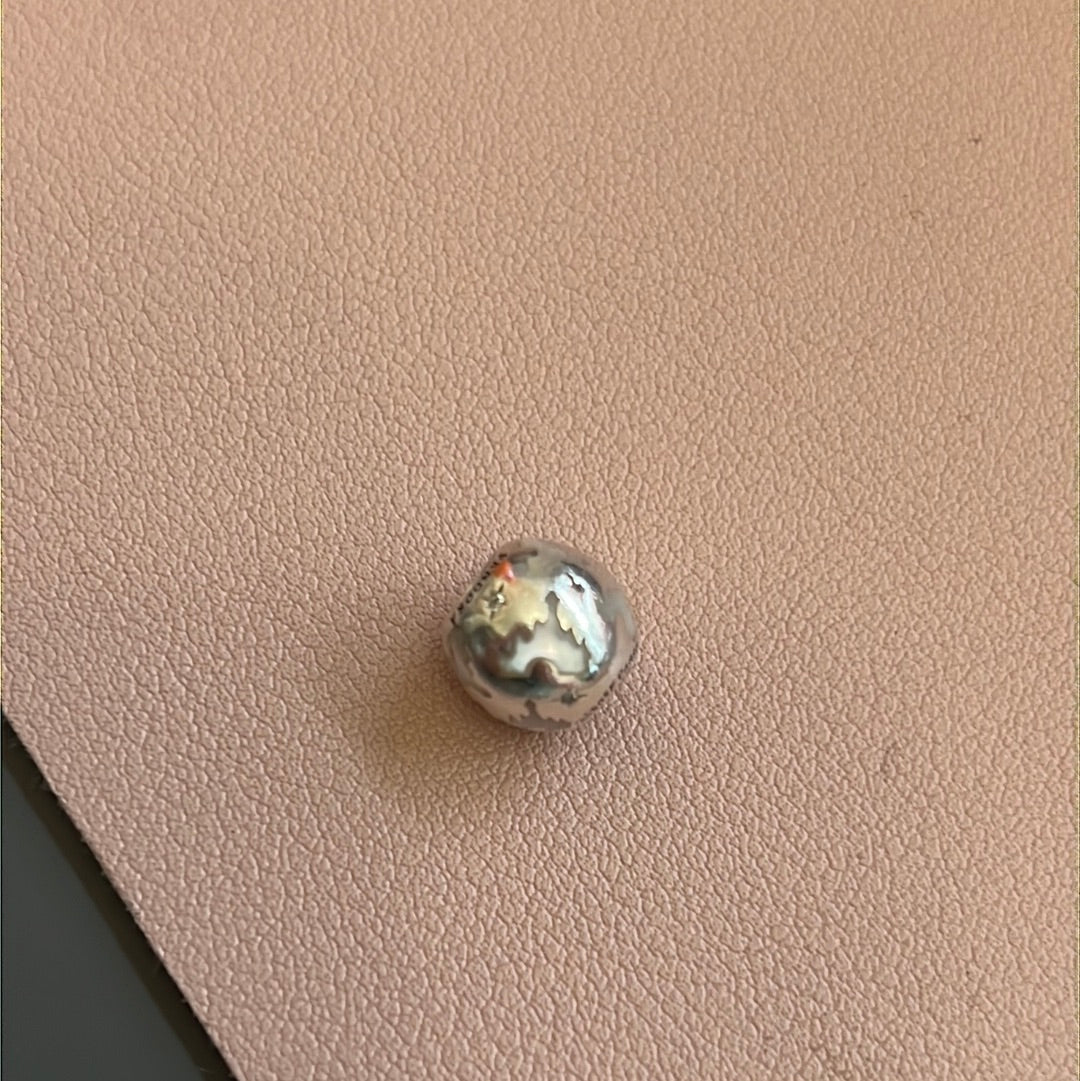 Genuine Pandora Disney Parks Enamel Pearlescent Cinderella Castle Charm RARE