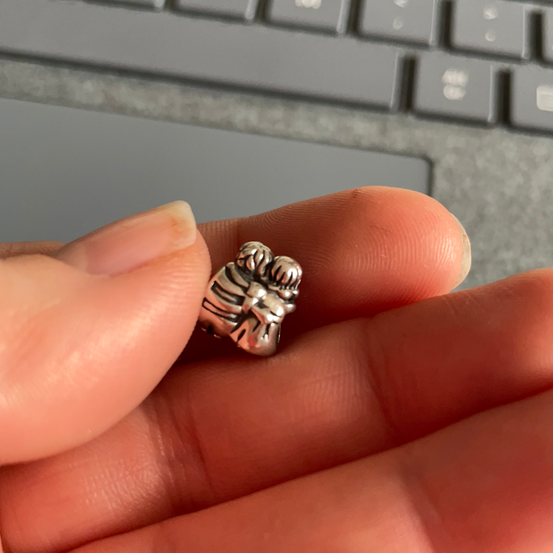 Genuine Chamilia Little Girl and Boy Charm Daughter/ Son Twins Grandchild Charm