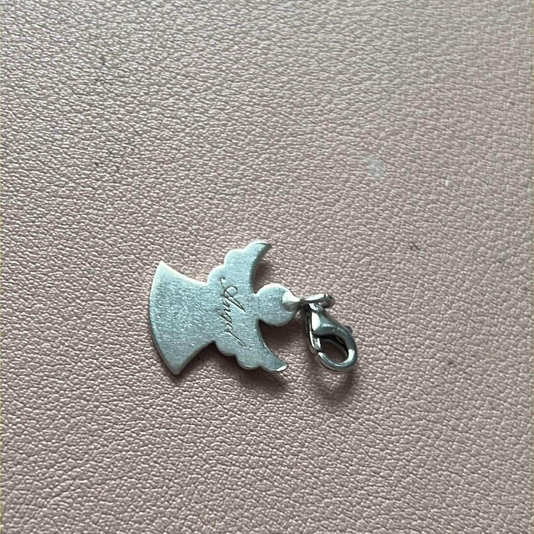 Genuine Thomas Sabo Sterling Silver Dangle Angel Charm