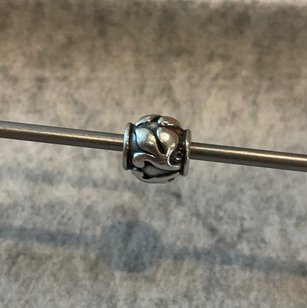 Genuine Pandora Dove of Peace Bird Charm Abstract Retired.