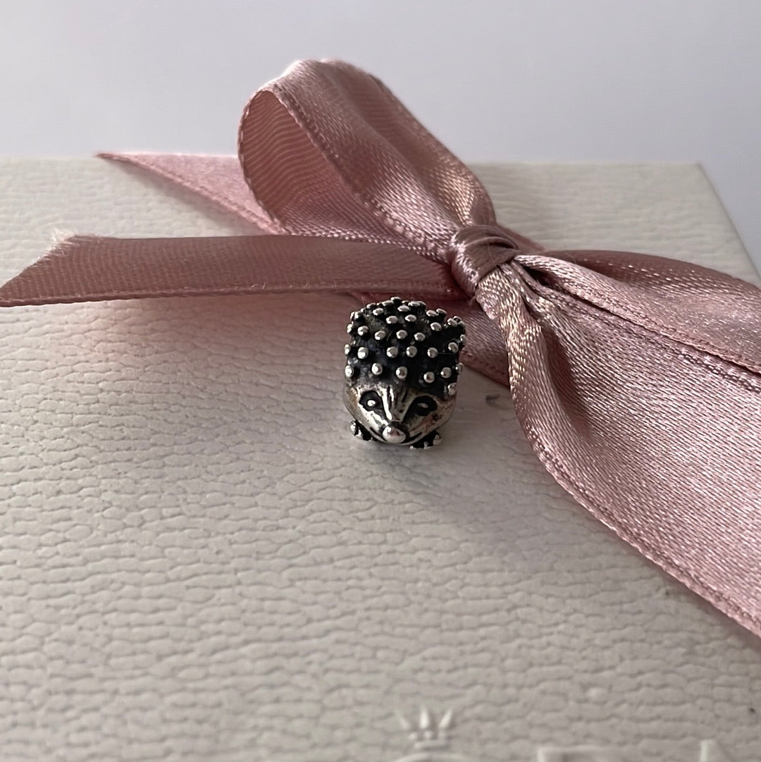 Genuine Pandora Hedgehog Charm Animal Lover